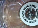 Vorschaubild 3 von Bierkrug Glas 0,5L Transparent Klassisch Logo 14cm Höhe