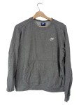 Vorschaubild 1 von Damen Sweatshirt Gr. 38/M Grau Sportlich Logo-Print