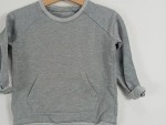 Vorschaubild 4 von Kinder Pullover Grau Gr. 86 Casual Baumwolle