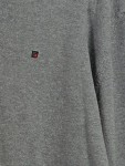 Vorschaubild 3 von Herren V-Ausschnitt Pullover Grau Gr. 52;XL Baumwolle