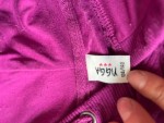 Vorschaubild 2 von Kinder Kapuzenpullover Pink Gr. 134/140 Casual Strukturmuster