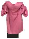 Vorschaubild 2 von Damen Cocktailkleid Gr. 40 L Pink Feminin Puffärmel