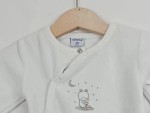 Vorschaubild 4 von Baby Schlafanzug Strampler Gr. 68 Weiß Tiermotiv