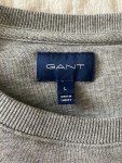 Vorschaubild 8 von Herren Sweatshirt Grau L Logo-Print Baumwolle Polyester