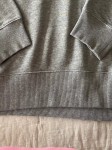 Vorschaubild 6 von Herren Sweatshirt Grau L Logo-Print Baumwolle Polyester