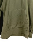 Vorschaubild 2 von Kapuzenpullover Herren Grün Gr. 54/XL Baumwolle Logo-Print Sportlich