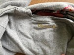 Vorschaubild 6 von Langarmshirt Kinder Gr. 158 Grau Baumwolle Florales Muster Casual Herz