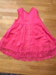 Vorschaubild 4 von Mädchen Sommerkleid Gr. 74 Pink Feminin Baumwolle