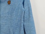 Vorschaubild 4 von Damen Kapuzenjacke Gr. 38/M Blau Polyester