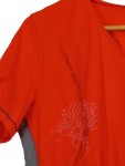 Vorschaubild 2 von Sportshirt Damen Orange Gr. 46/3XL Polyamid Elasthan Uni Sportlich
