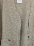 Vorschaubild 2 von Strickjacke Damen Beige Gr. L/XL Casual Langarm