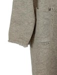 Vorschaubild 3 von Strickjacke Damen Beige Gr. L/XL Casual Langarm