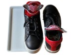 Vorschaubild 4 von Damen Sneaker low Gr. 37 Schwarz Modisch Herz Pailletten