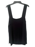 Vorschaubild 4 von Damen Top Schwarz Gr. 46/3XL Casual Ärmellos
