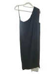 Vorschaubild 2 von Damen festliches One-Shoulder Kleid Gr. 38 Schwarz