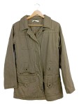 Vorschaubild 1 von Damen Outdoorjacke Gr. 38/M Oliv Baumwolle Praktisch