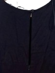 Vorschaubild 4 von Damen Festliches Kleid Schwarz Kurzarm Gürtel Elegant Gr. 38/M