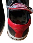 Vorschaubild 6 von Damen Sneaker low Gr. 37 Schwarz Modisch Herz Pailletten