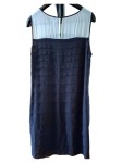 Vorschaubild 2 von 1.2.3. Festliches Kleid Damen Schwarz Seide Größe 42