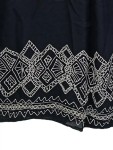 Vorschaubild 4 von Damen festliches Kleid Gr. 44 Schwarz Elegant Stickerei
