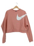 Vorschaubild 1 von Damen Sweatshirt Rosa Gr. 40/L Sportlich Cropped Logo-Print