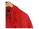Vorschaubild 2 von Outdoorjacke Herren Rot Gr. 50/L Baumwolle Uni Casual Langarm