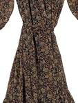 Vorschaubild 4 von Sommerkleid Damen Gr. 34/XS Mehrfarbig Polyester Blumenmuster Elegant