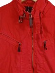 Vorschaubild 4 von Outdoorjacke Herren Rot Gr. 50/L Baumwolle Uni Casual Langarm