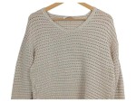 Vorschaubild 3 von Damen Strickpullover Beige Gr. 34/XS Casual