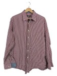 Vorschaubild 1 von Herren Freizeithemd kariert Langarm Gr. 40 Rot Casual