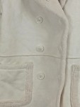 Vorschaubild 3 von Damen Winterjacke Mantel Gr. 38 Beige Casual Fellbesatz