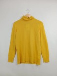Vorschaubild 2 von BENETTON Herren Pullover Rollkragen Langarm Gelb Gr. XL