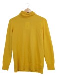 Vorschaubild 1 von BENETTON Herren Pullover Rollkragen Langarm Gelb Gr. XL