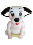 Vorschaubild 1 von 101 Dalmatiner Figur Hund mit Knochen Vintage Macau Sammlerstück