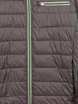 Vorschaubild 3 von Herren Steppjacke Strukturmuster Casual Grau Gr. 52 XL