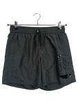 Vorschaubild 1 von Badeshorts Herren Grün Gr. 46/S Polyester Logo-Print Sportlich