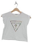Vorschaubild 1 von Kinder T-Shirt Gr. 128 Weiß Logo Camouflage Kurzarm Shirt