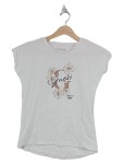 Vorschaubild 1 von Kinder T-Shirt Weiß Blumenprint Gr. 10/140 Casual
