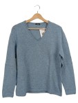 Vorschaubild 1 von Herren Pullover V-Ausschnitt Gr. M Blau Wolle Casual
