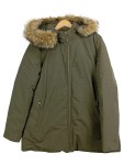 Vorschaubild 1 von Damen Outdoorjacke Winterjacke Kapuze Fellimitat Gr. 40 Oliv