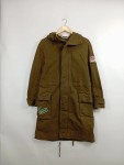 Vorschaubild 3 von Damen Parka Khaki Gr. 34/XS mit Aufnähern Kapuze Casual