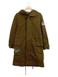 Vorschaubild 1 von Damen Parka Khaki Gr. 34/XS mit Aufnähern Kapuze Casual