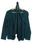 Vorschaubild 1 von Schumacher Strickjacke Damen S Grün Casual Wickelpullover Wolle