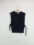 Vorschaubild 2 von Damen Pullunder Gr. S/M Schwarz Strick Casual