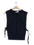 Vorschaubild 1 von Damen Pullunder Gr. S/M Schwarz Strick Casual