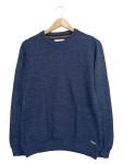 Vorschaubild 1 von EDC Pullover Herren Gr. 38/M Blau Casual Baumwolle Langarm