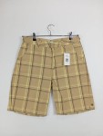 Vorschaubild 2 von Shorts Herren Gr. 31 Beige Kariert Casual Baumwolle