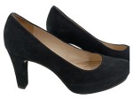 Vorschaubild 3 von Damen Pumps Gr. 36 Schwarz Elegant Plateau