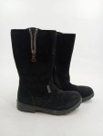 Vorschaubild 2 von Schneestiefel Kinder Gr. 26 Schwarz Wildleder Reißverschluss Praktisch