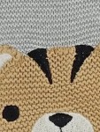 Vorschaubild 4 von Kinder Pullover Tiger Motiv Gr. 98 Baumwolle Grün